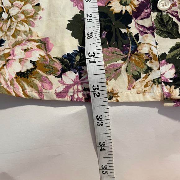 Who What Wear Sz S Floral Sundress 100% Cotton Cottagecore Romantic Dress Pretty - Picture 8 of 16